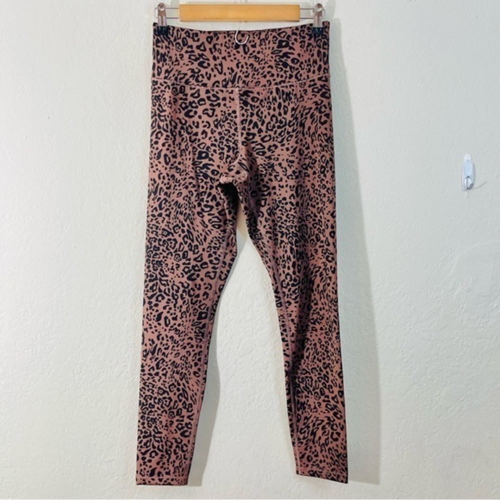 INC International Concepts Animal Print High Rise Leggings Women Size Medium